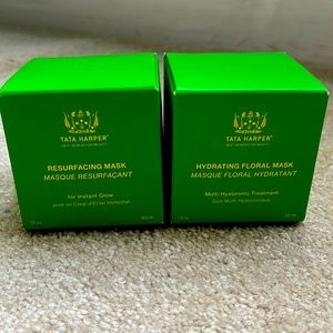 BNIB Tata Harper Resurfacing & Hydrating Floral Masks ❣️